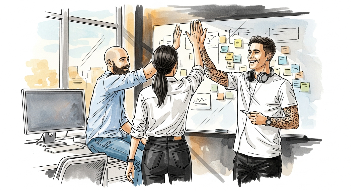 Customer success operations leader reviewing QBR commitment tracking dashboard