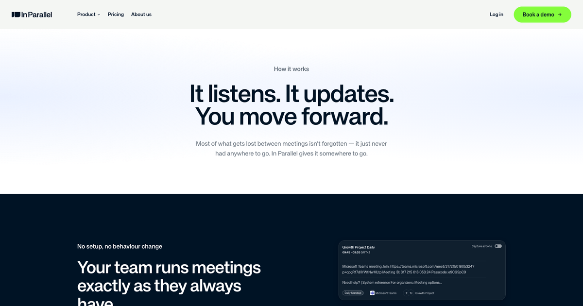 How It Works — In Parallel